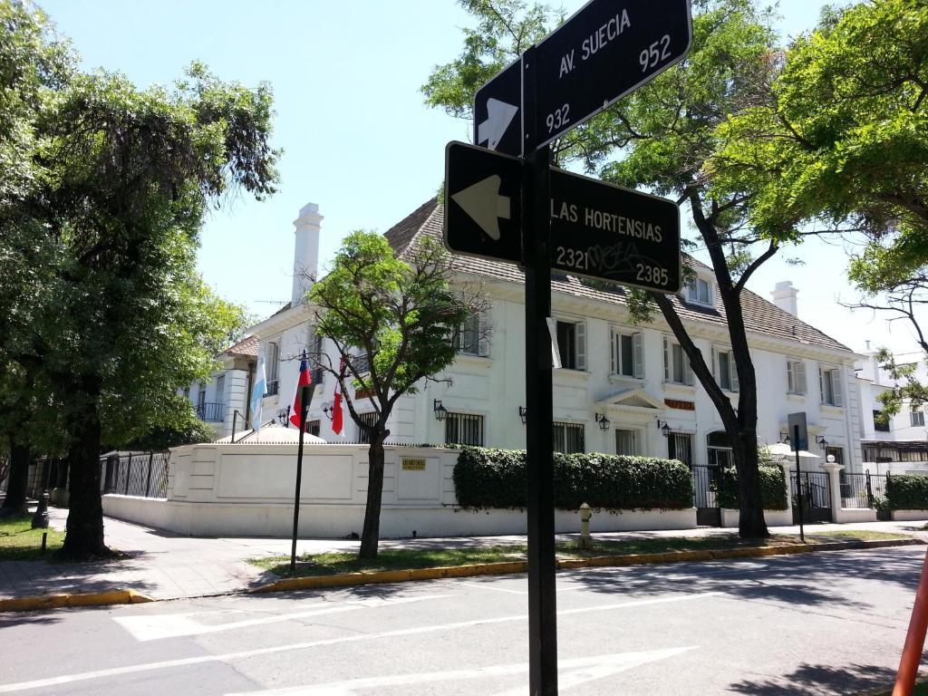 Hotel Las Hortensias Santiago Exterior foto